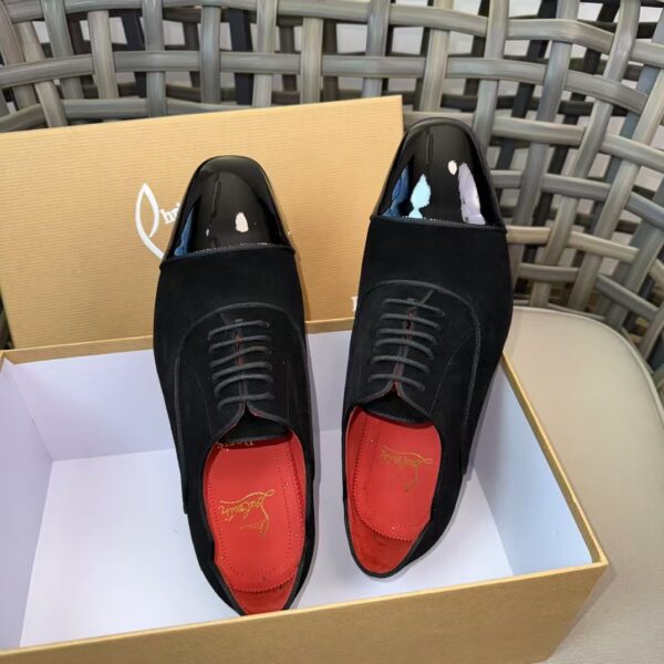 Christian Louboutin High End Men's Business Dress Leather Shoes - Image 5