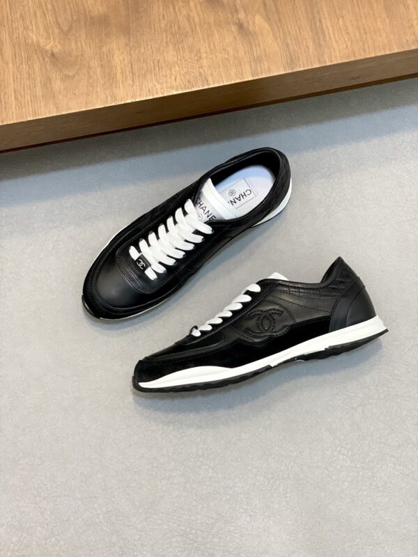Chanel Spring and summer New Suede Cowhide Sneakers - Image 3