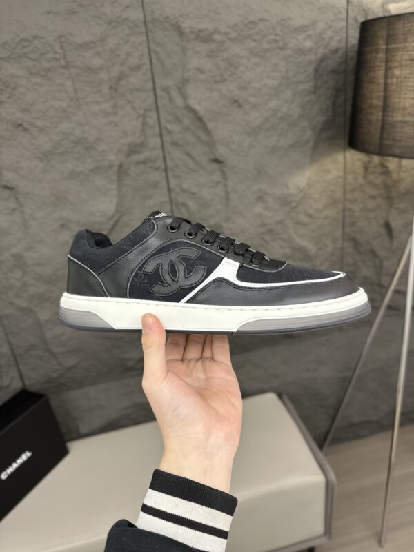 Chanel Men's Versatile And Comfortable Cowhide Leather Sports Shoes - Image 5