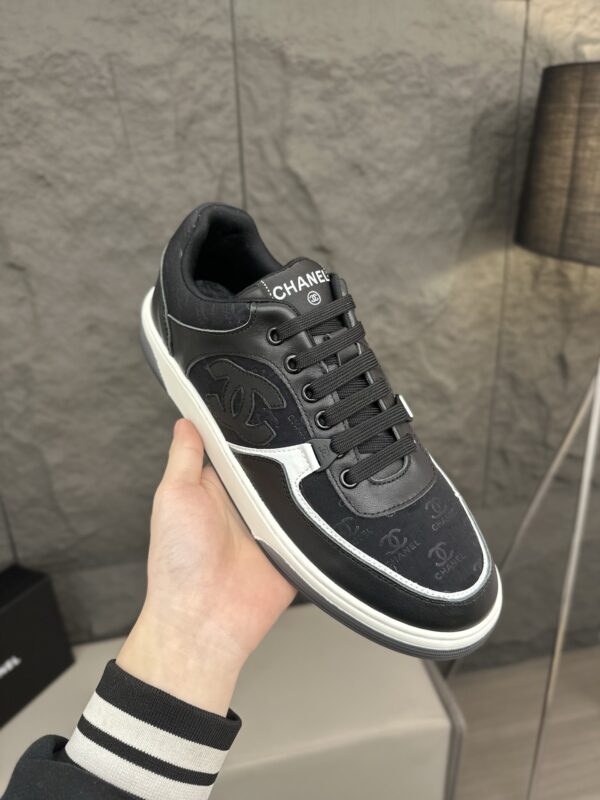 Chanel Men's Versatile And Comfortable Cowhide Leather Sports Shoes - Image 6