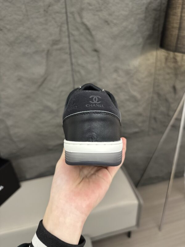 Chanel Men's Versatile And Comfortable Cowhide Leather Sports Shoes - Image 7
