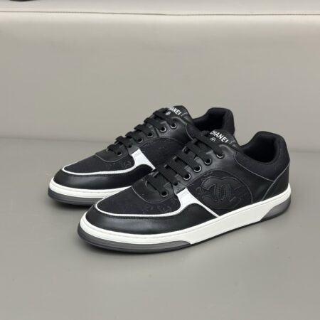Chanel Men's Versatile And Comfortable Cowhide Leather Sports Shoes