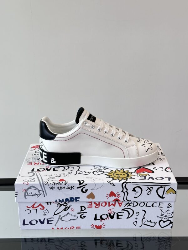 Dolce & Gabbana New Men's Cowhide Leather Casual Sports Shoes - Image 6