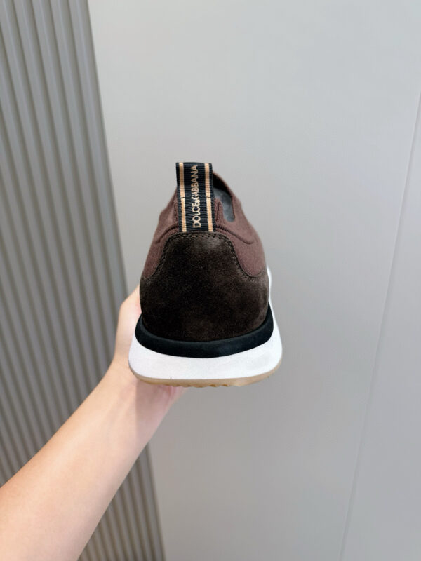 Dolce & Gabbana Cushion Fly Knitted Yarn Material Casual Sports Shoes - Image 7