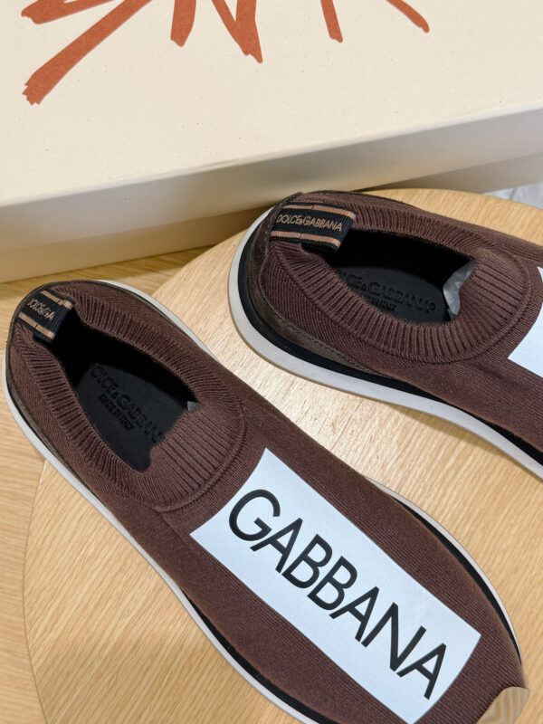 Dolce & Gabbana Cushion Fly Knitted Yarn Material Casual Sports Shoes - Image 8
