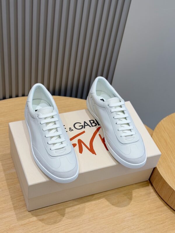 Dolce & Gabbana Men's Calf Leather Casual Sports Shoes - Image 2