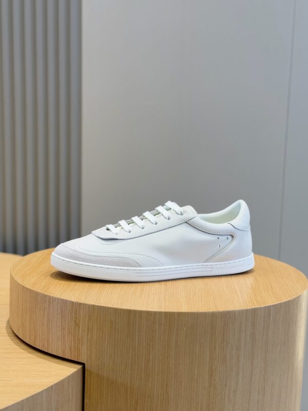 Dolce & Gabbana Men's Calf Leather Casual Sports Shoes - Image 4
