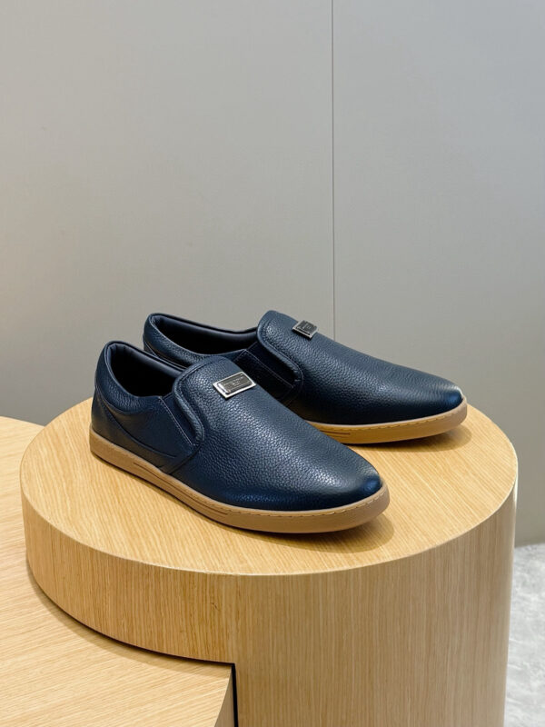 Dolce & Gabbana New Men's Cowhide Leather Casual Sports Shoes - Image 3