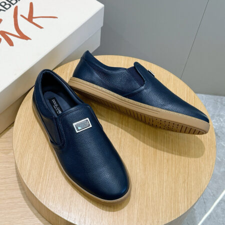 Dolce & Gabbana New Men's Cowhide Leather Casual Sports Shoes