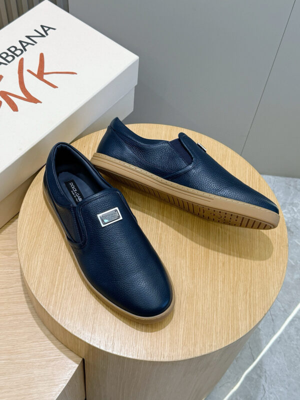 Dolce & Gabbana New Men's Cowhide Leather Casual Sports Shoes