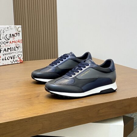Dolce & Gabbana Men's Cowhide Leather Casual Sport Shoes