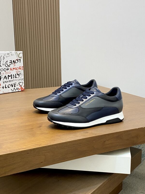 Dolce & Gabbana Men's Cowhide Leather Casual Sport Shoes