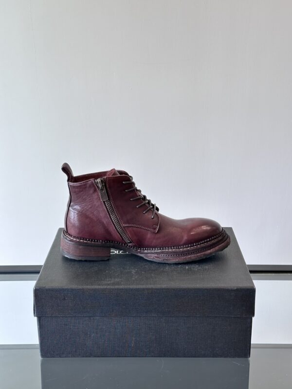 Dolce & Gabbana Heavy Industry Water Washed Horse Leather Shoes - Image 6