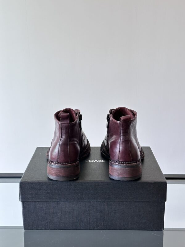 Dolce & Gabbana Heavy Industry Water Washed Horse Leather Shoes - Image 7
