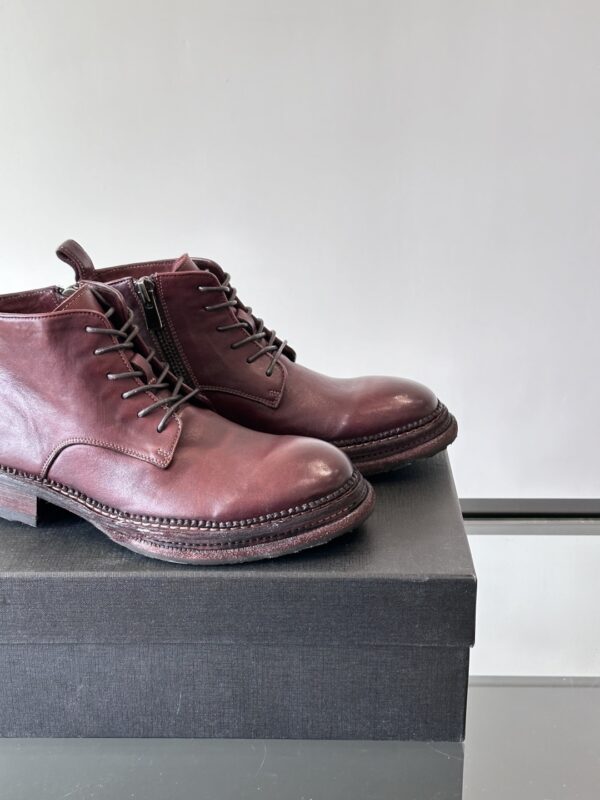 Dolce & Gabbana Heavy Industry Water Washed Horse Leather Shoes - Image 8