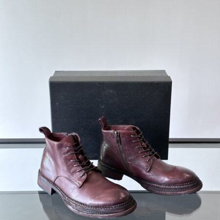 Dolce & Gabbana Heavy Industry Water Washed Horse Leather Shoes