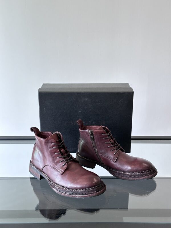 Dolce & Gabbana Heavy Industry Water Washed Horse Leather Shoes