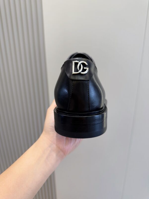 Dolce & Gabbana Michelangelo Series Cowhide Leather Derby Shoes - Image 7