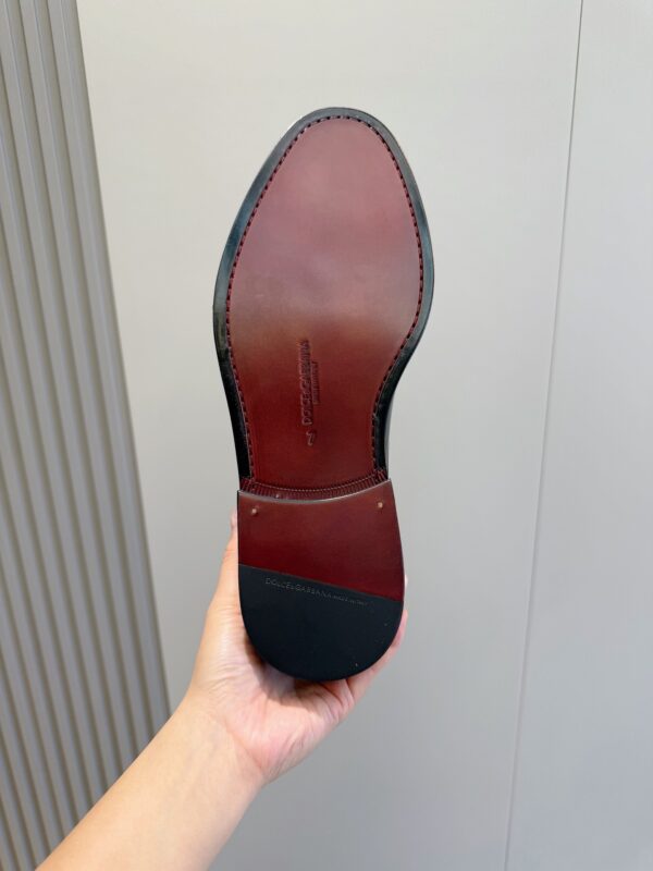 Dolce & Gabbana Michelangelo Series Cowhide Leather Derby Shoes - Image 9