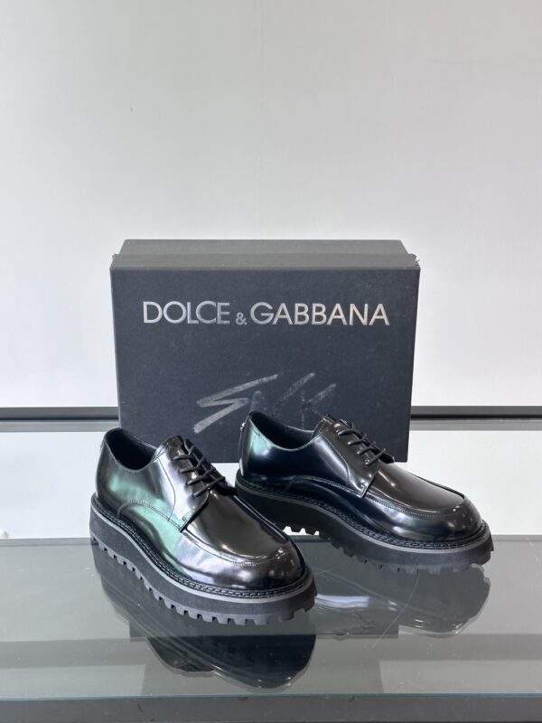 Dolce & Gabbana Men's Thick Soled Lace Up Formal Shoes