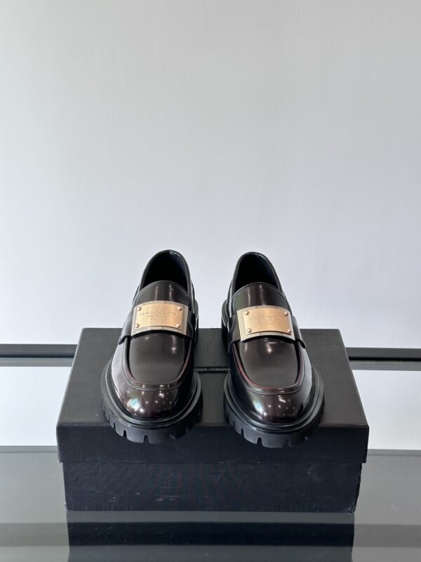 Dolce & Gabbana Men's Thick Soled Casual Dress Shoes - Image 3