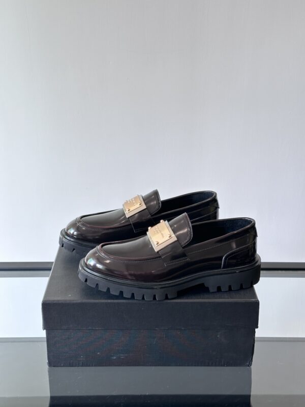 Dolce & Gabbana Men's Thick Soled Casual Dress Shoes - Image 4