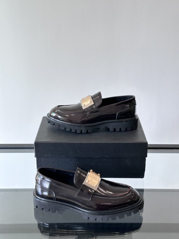 Dolce & Gabbana Men's Thick Soled Casual Dress Shoes - Image 5