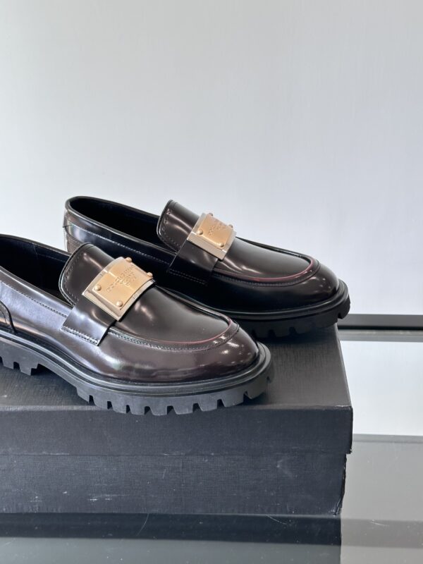 Dolce & Gabbana Men's Thick Soled Casual Dress Shoes - Image 7