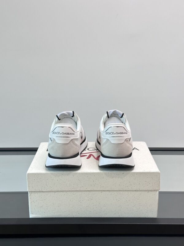Dolce & Gabbana New Breathable Sports Shoes Made Of Cowhide And Fabric - Image 7