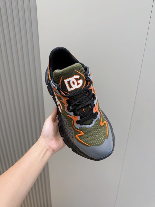 Dolce & Gabbana Splicing Material Thick Soled Sports Shoes - Image 4