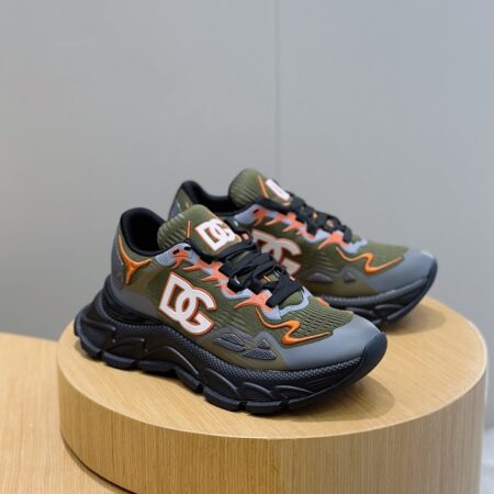 Dolce & Gabbana Splicing Material Thick Soled Sports Shoes