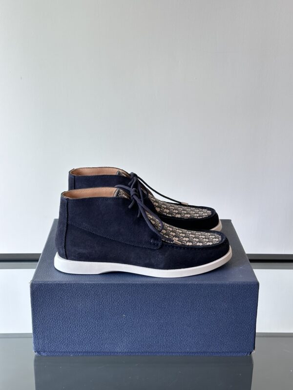 Christian Dior New Men's Suede Cowhide Leather Casual Boots - Image 2
