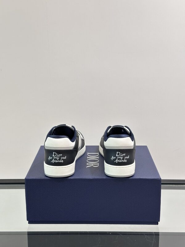 Christian Dior Peace Sign Pattern Low Cut B27 Casual Sports Shoes - Image 7