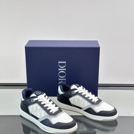 Christian Dior Peace Sign Pattern Low Cut B27 Casual Sports Shoes