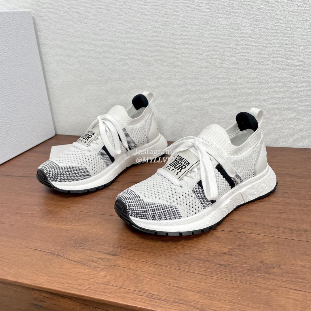 Christian Dior Run'n'Dio Mesh Fabric Couple Sports Shoes - Image 2