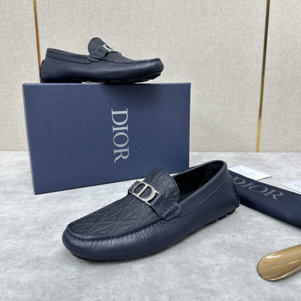 Christian Dior Men's High Quality Cowhide Leather Loafers - Image 3