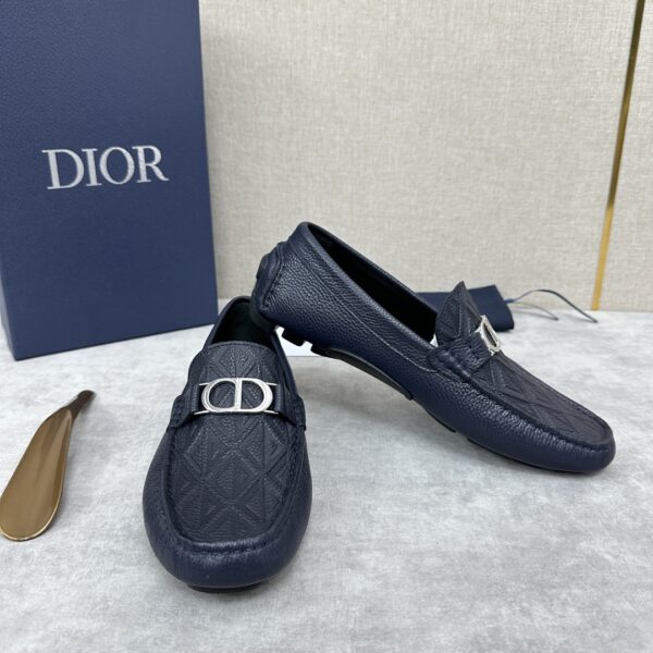 Christian Dior Men's High Quality Cowhide Leather Loafers - Image 4