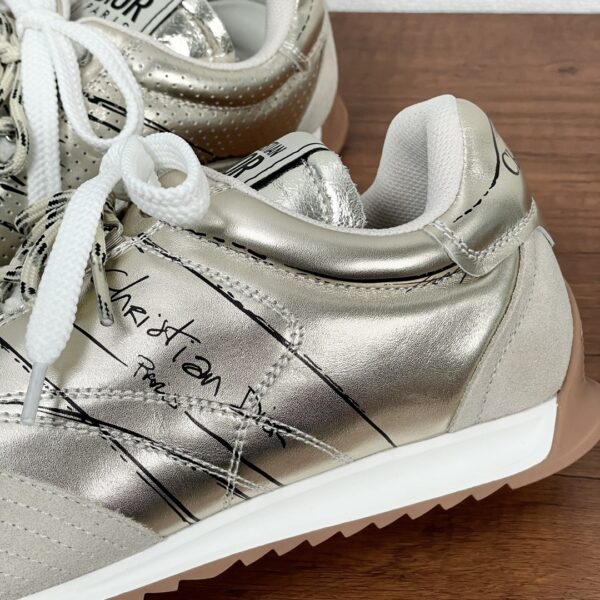 Christian Dior D-Sketch Nylon Cowhide Leather Men's Sports Shoes - Image 7