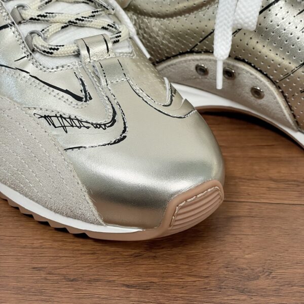 Christian Dior D-Sketch Nylon Cowhide Leather Men's Sports Shoes - Image 6