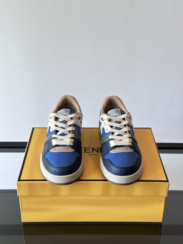Fendi Match Cowhide Comfortable Casual Sports Shoes - Image 3