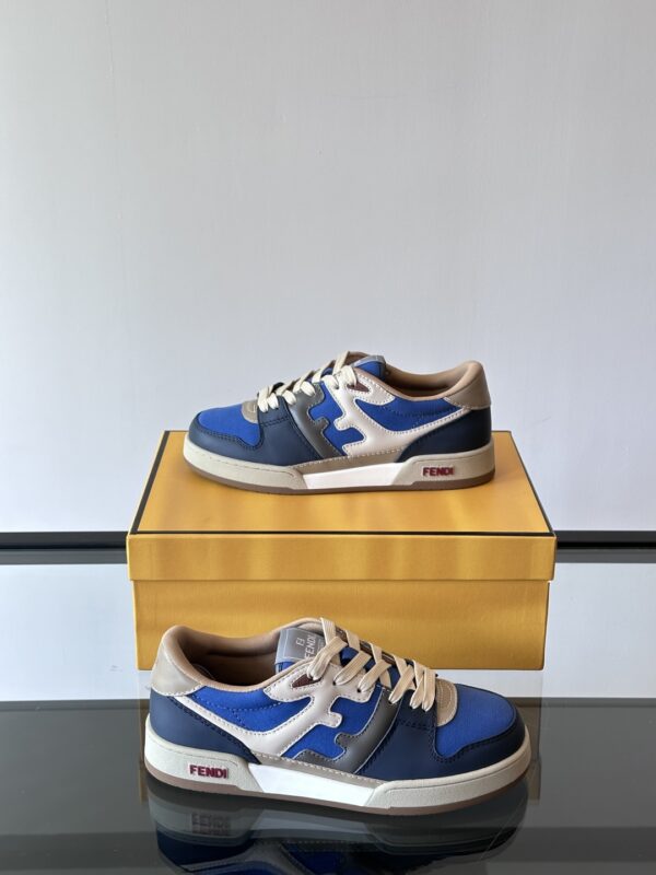 Fendi Match Cowhide Comfortable Casual Sports Shoes - Image 5