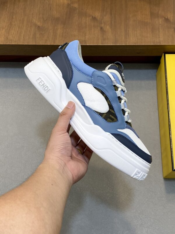 Fendi High Quality Napa Cowhide Leather Casual Sports Shoes - Image 4