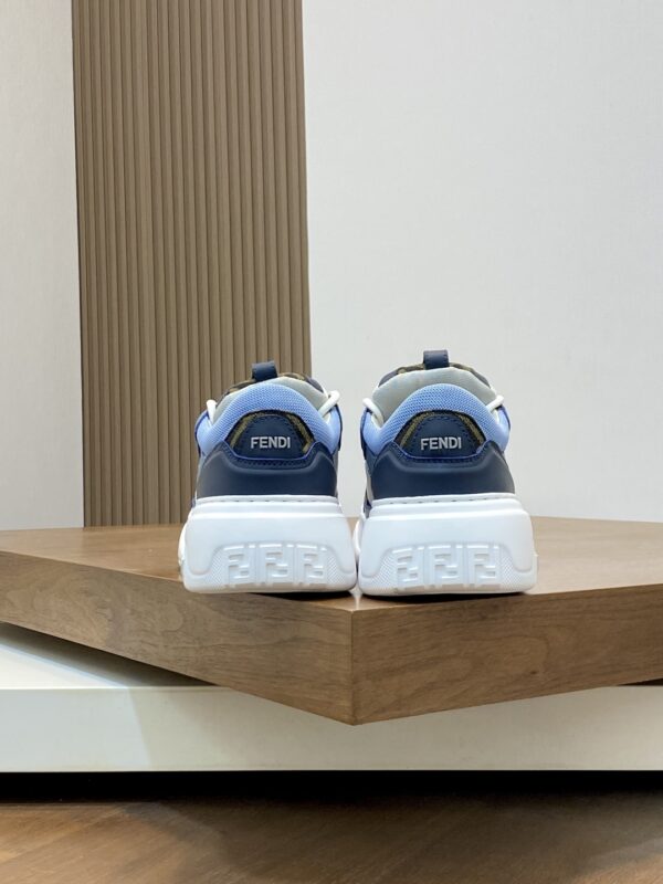Fendi High Quality Napa Cowhide Leather Casual Sports Shoes - Image 8