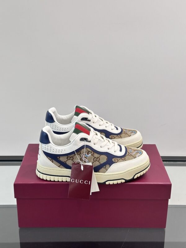 Gucci Re Web Series Couple Casual Sports Shoes - Image 2