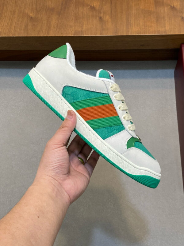 Gucci High Quality Cowhide Leather Men's Casual Sports Shoes - Image 4