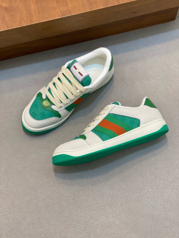 Gucci High Quality Cowhide Leather Men's Casual Sports Shoes - Image 5