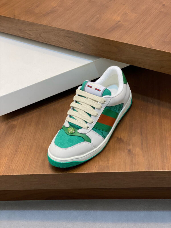 Gucci High Quality Cowhide Leather Men's Casual Sports Shoes - Image 6