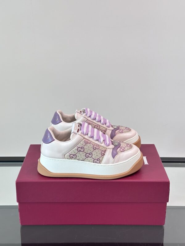 Gucci New Women's Chubby Thick Soled Casual Sports Shoes - Image 2