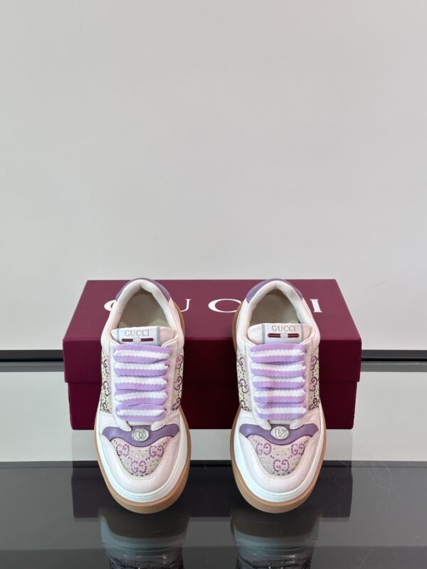 Gucci New Women's Chubby Thick Soled Casual Sports Shoes - Image 7