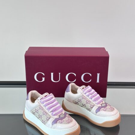 Gucci New Women's Chubby Thick Soled Casual Sports Shoes
